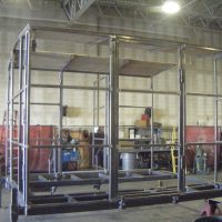 Hardwick Machinery Core Driller Shack Frame and Foundation