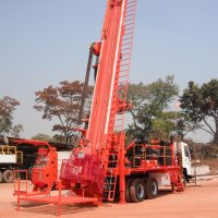 EDM 33K Multipurpose RC and Diamond Drill on Capital Drilling truck