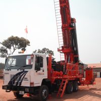 Exploration Drill Masters 33K series Multipurpose drill on Capital Drilling truck