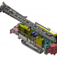 Full colour depiction of T450FNX T450 series drill.