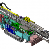 Full colour illustration of T450FNX T450 series drill.